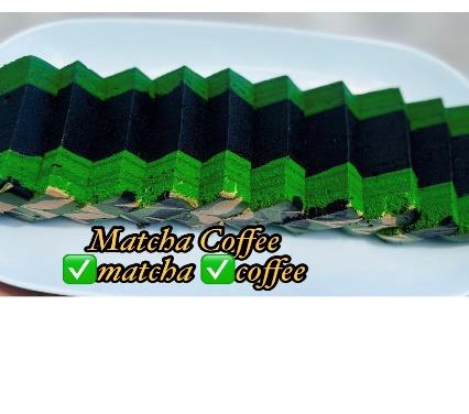 Kek Lapis Matcha Coffee (Eco)