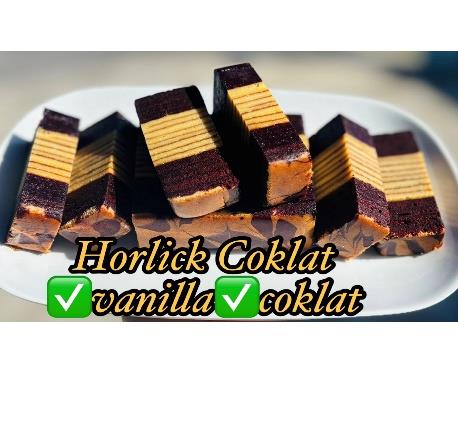 Kek Lapis Horlick Coklat (Eco)