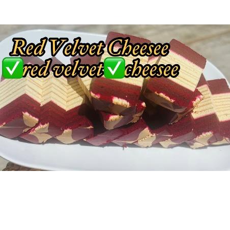 Kek Lapis Red Velvet Cheese (Eco)